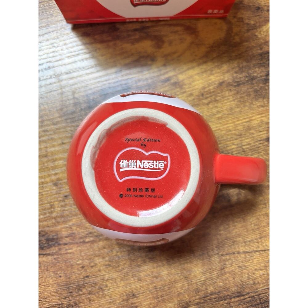 Vintage 2006 Nestle Anime "I Love Chocolate" Mug Nestle + China Collab SPECIAL! - Picture 3 of 8